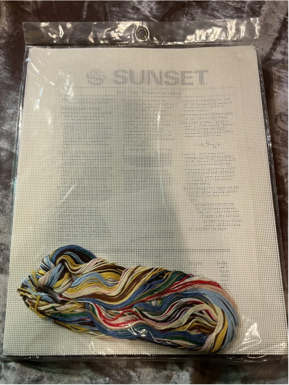 Sunset HOLLY ANGEL ORNAMENTS 1991 Perforated Paper Cross Stitch Kit Morehead